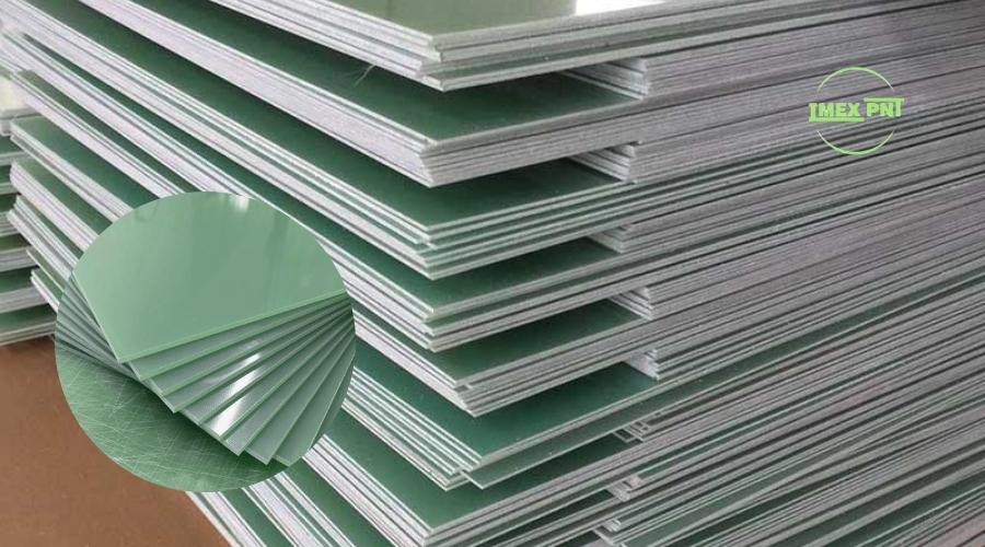 tấm nhựa màu xanh Epoxy Glass sợi thủy tinh