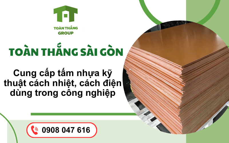 cung cấp tấm nhựa kỹ thuật cách nhiệt, cách điện trong công nghiệp
