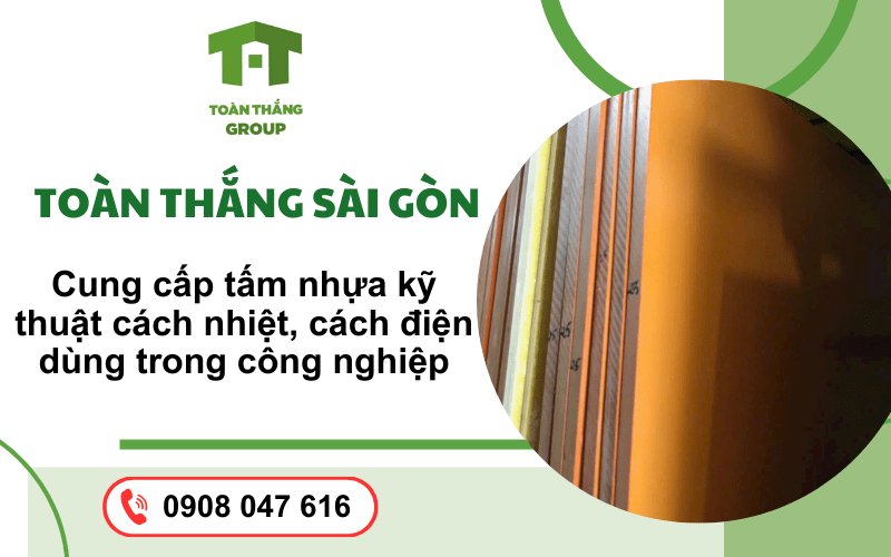 cung cấp tấm nhựa kỹ thuật cách nhiệt, cách điện trong công nghiệp
