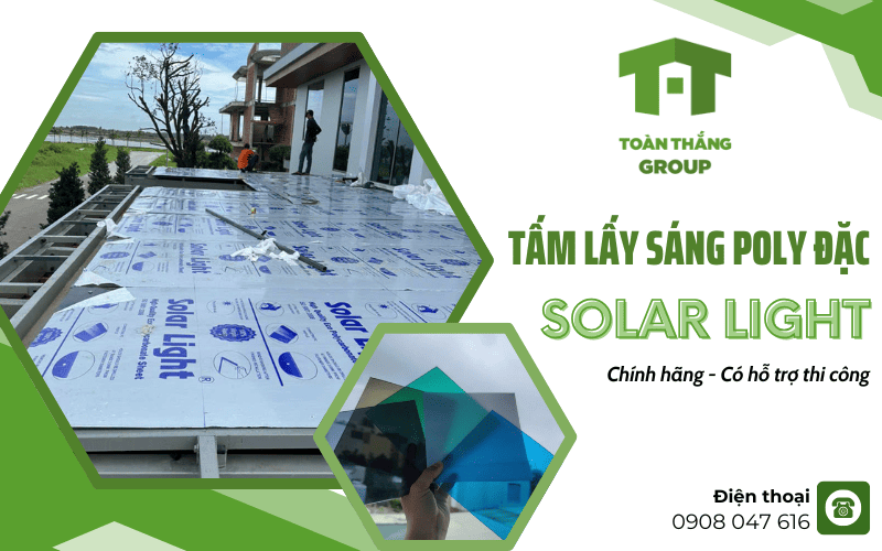 Tấm lấy sáng Poly đặc Solar Light