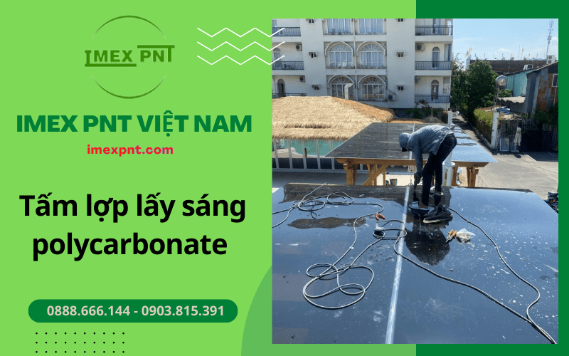 tấm lợp lấy sáng polycarbonate