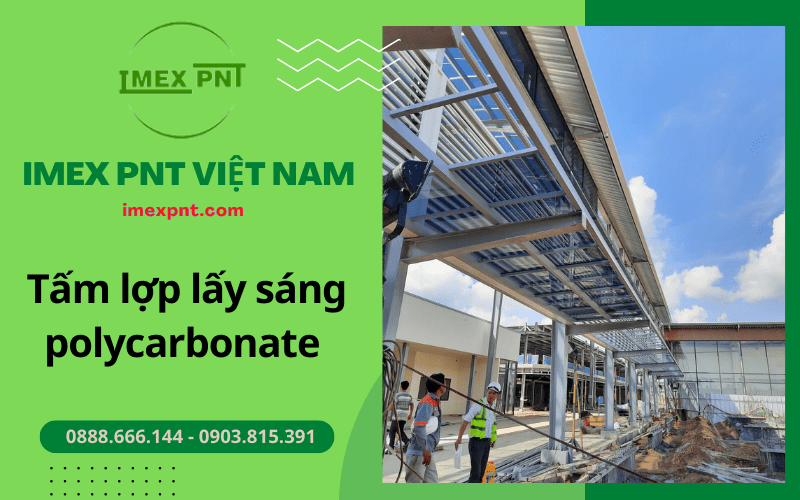 tấm lợp lấy sáng polycarbonate