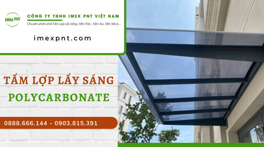tấm lợp lấy sáng polycarbonate