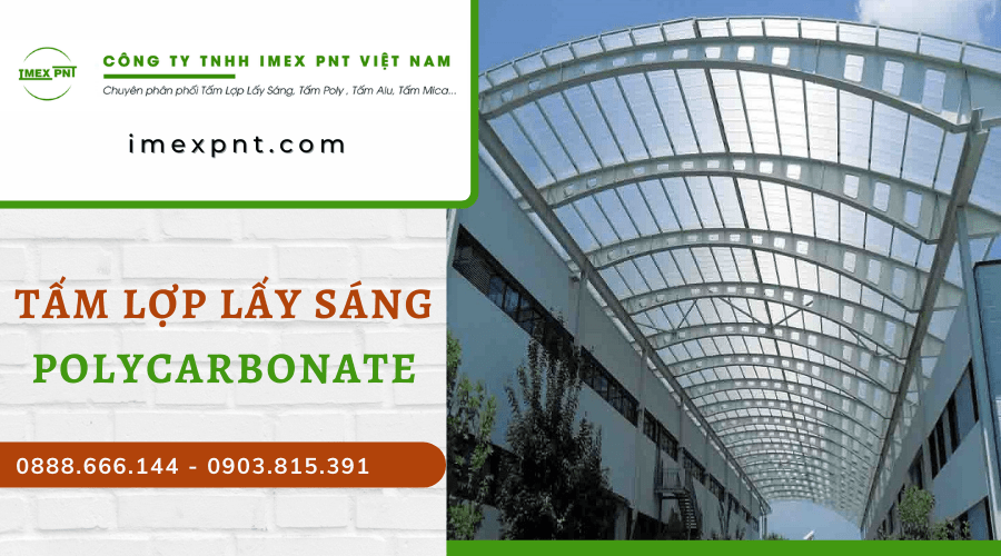 tấm lợp lấy sáng polycarbonate