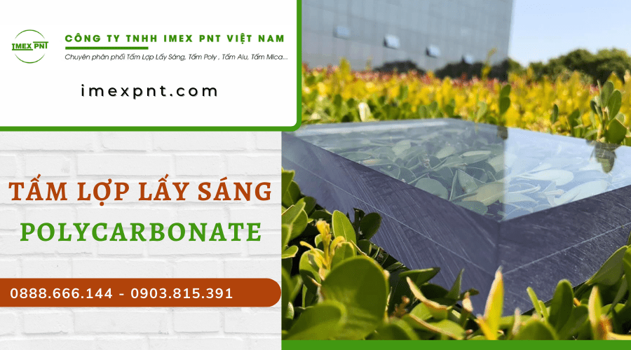 tấm lợp lấy sáng polycarbonate