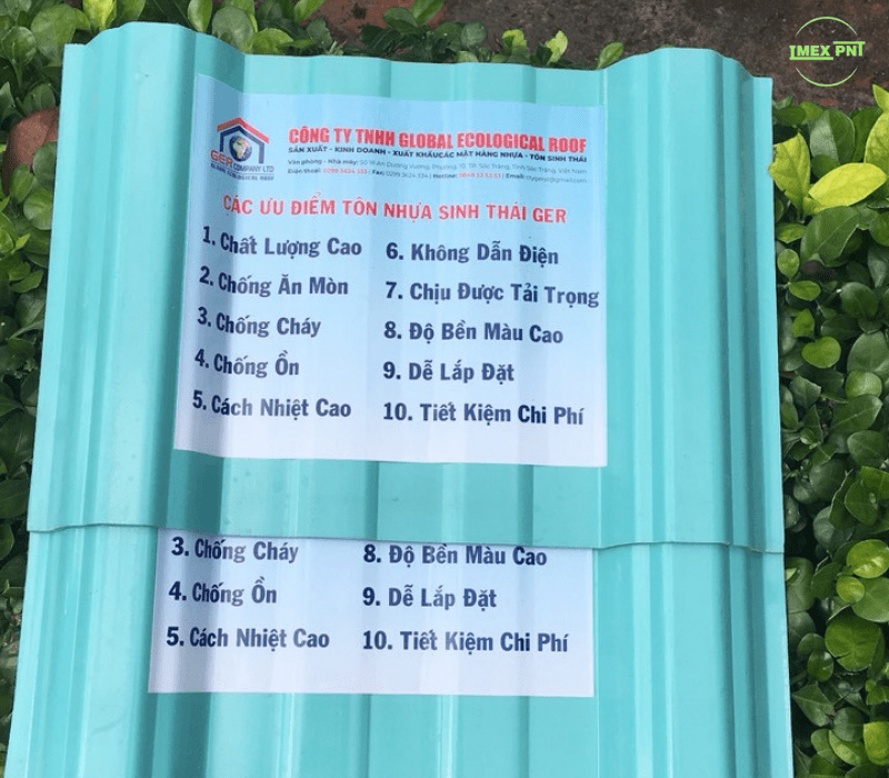 tấm lợp sinh thái