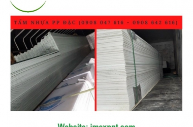 Ưu điểm của tấm PP đặc và ứng dụng trong đời sống