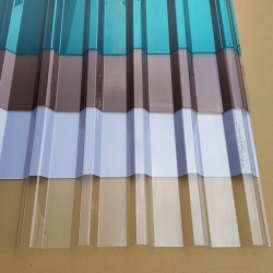 Tôn sóng vuông lấy sáng polycarbonate 9 sóng